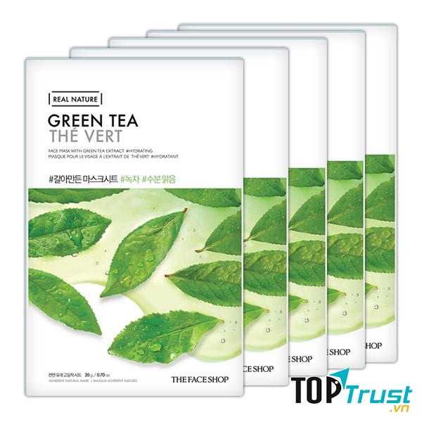 Mặt nạ giấy trị mụn The Face Shop Real Nature Sheet