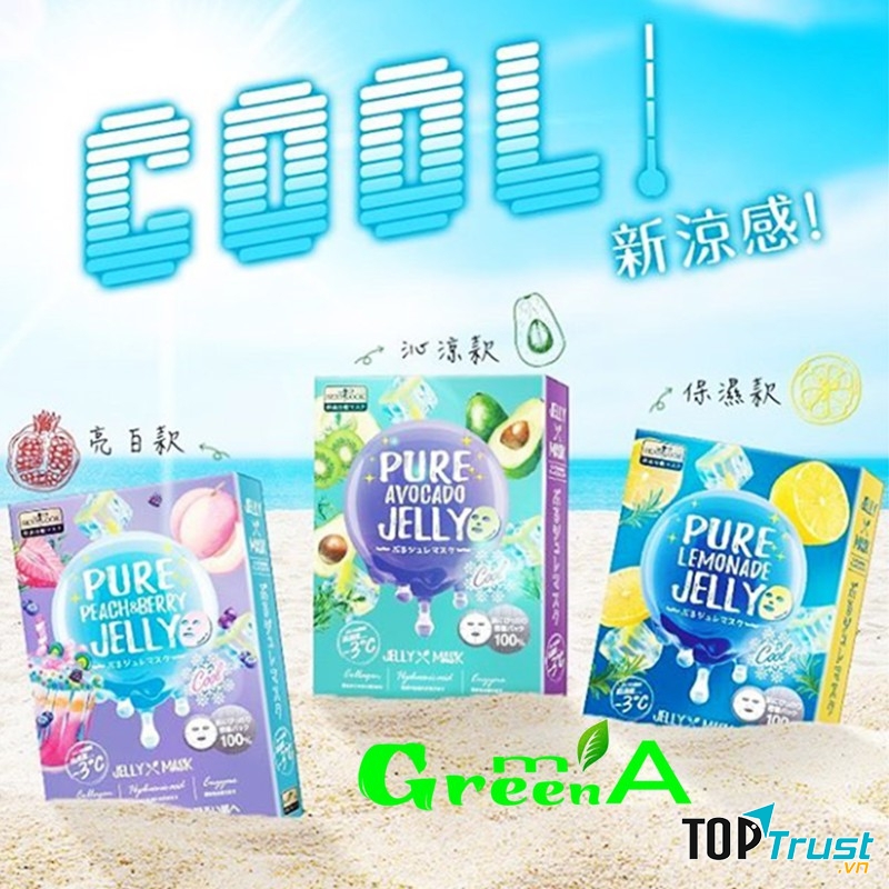 Mặt Nạ Thạch Jelly Trái Cây Mát Lạnh Sexylook Cool Jelly Mask