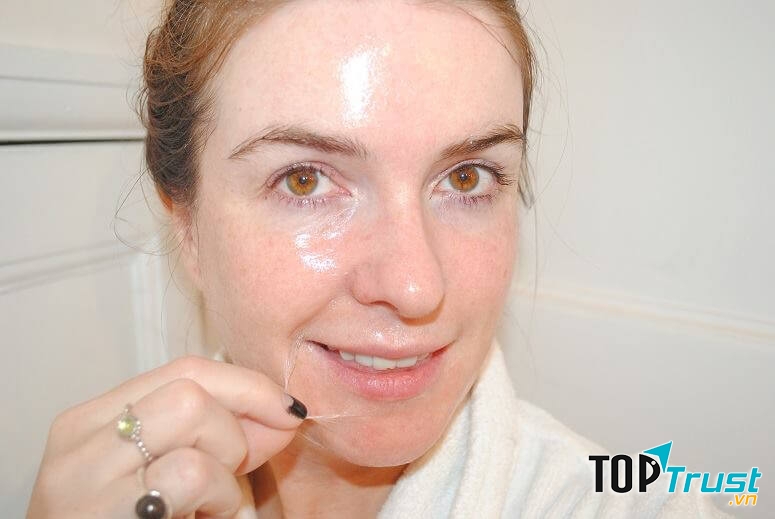 Khách hàng sử dụng Mặt nạ lột Cucumber Peel-Off Mask