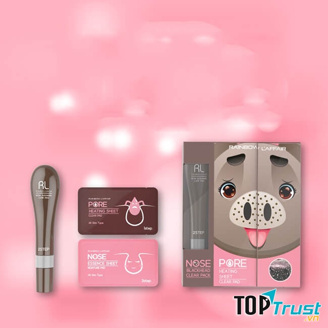 Mặt nạ Rainbow L'affair Nose Black-Head Clear Pack