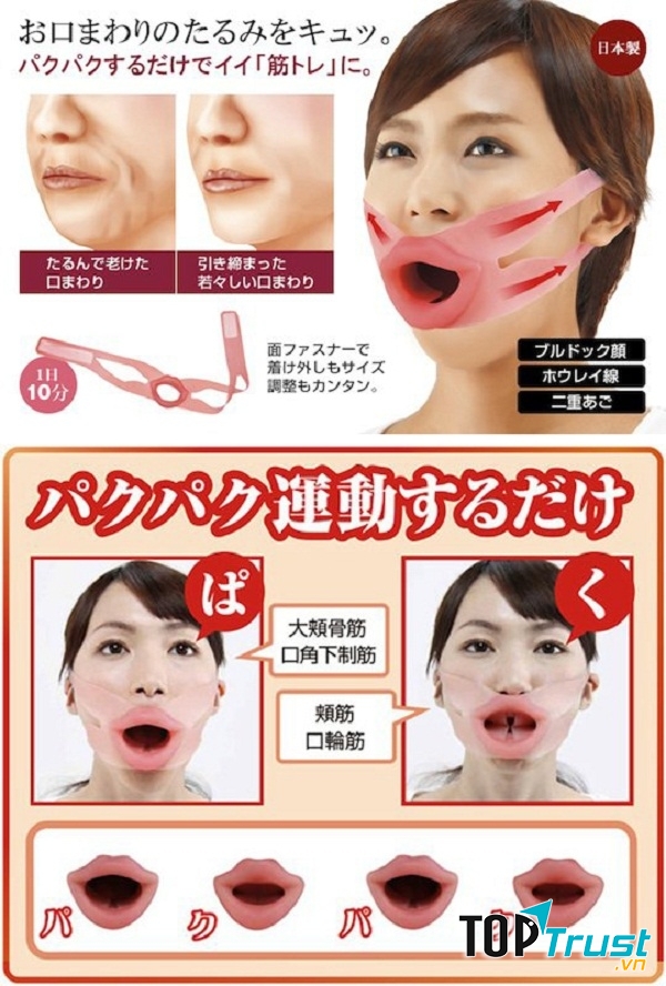 Mặt nạ luyện tập cơ mặt