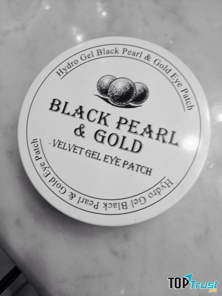 ﻿Mặt nạ mắt Black Pearl & Gold Velvet Gel Eye Patch: