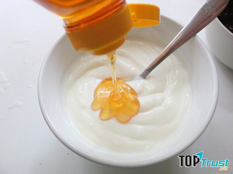 Mặt nạ mật ong sữa chúa không đường