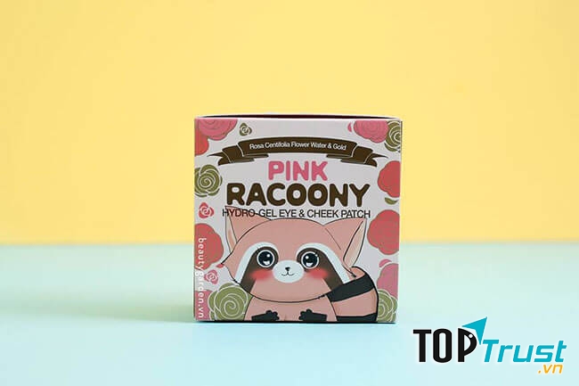 Mặt Nạ Mắt Và Má Pink Racoony Hydro Gel Eye & Cheek Patch