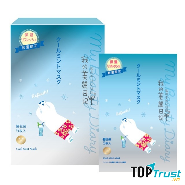 Mặt Nạ My Beauty Diary Bạc Hà Mát Lạnh - Cool Mint