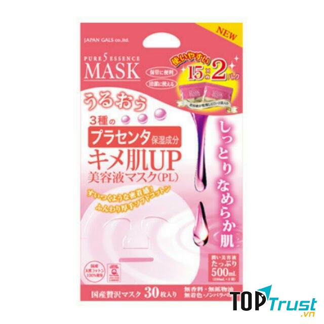 Mặt nạ từ nhau thai Japan Gals Up