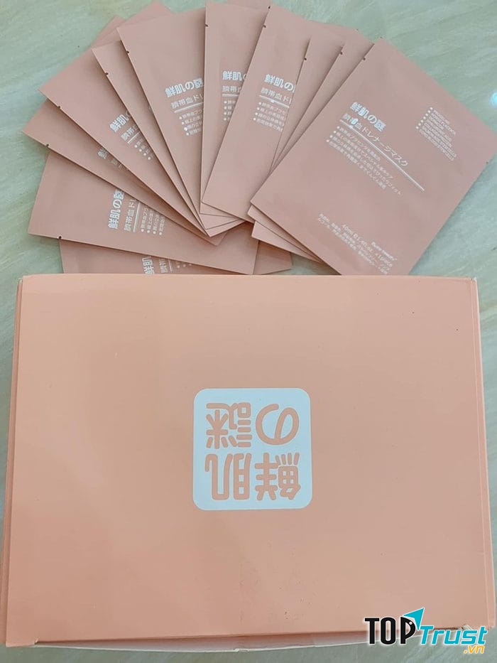 Mặt Nạ Tế Bào Gốc Nhau Thai Rwine Beauty Steam Cell Placenta Mask Nhật Bản