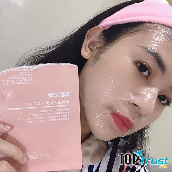 Mặt Nạ Tế Bào Gốc Nhau Thai Rwine Beauty Steam Cell Placenta Mask Nhật Bản