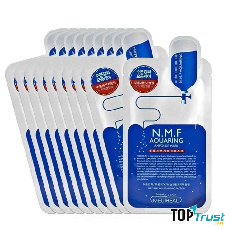 Mặt nạ dưỡng da Mediheal N.M.F Aquaring Ampoule Mask EX Hàn Quốc