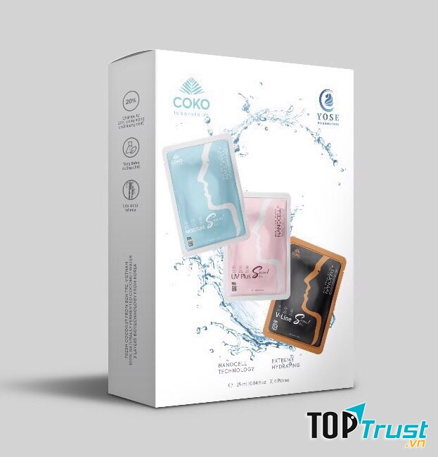 Mặt nạ dừa sinh học COKO