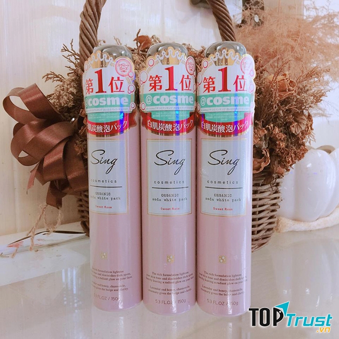 Mặt nạ thải độc Sing Cosmetics Organic Soda White Pack