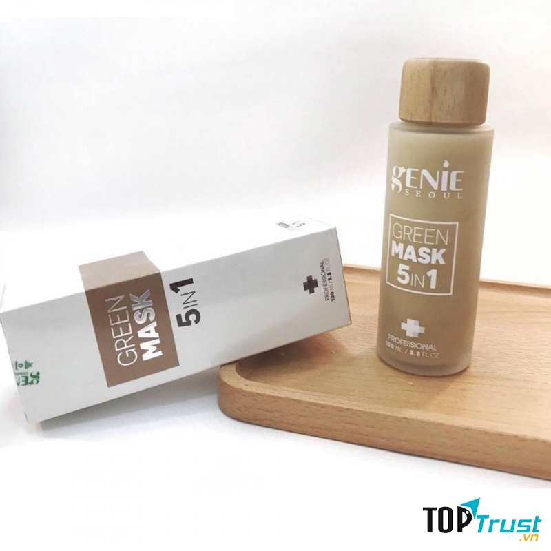 Mặt Nạ Tẩy Tế Bào Chết Genie Green Mask 5in1