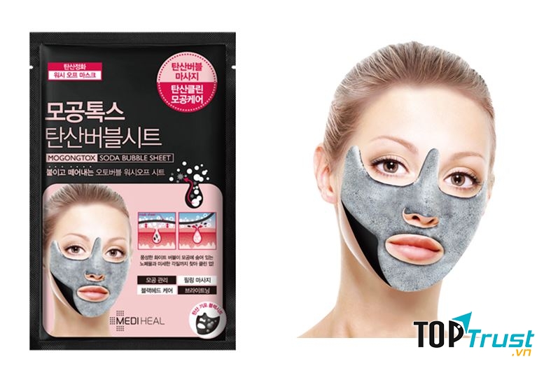 Mặt nạ thải độc bong bóng Mediheal Mogongtox Soda Bubble Sheet