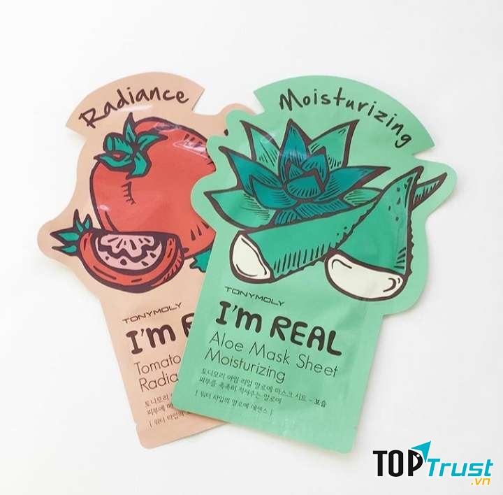 Mặt Nạ Thiên Nhiên Dưỡng Da Tonymoly I'm Real Mask Sheet
