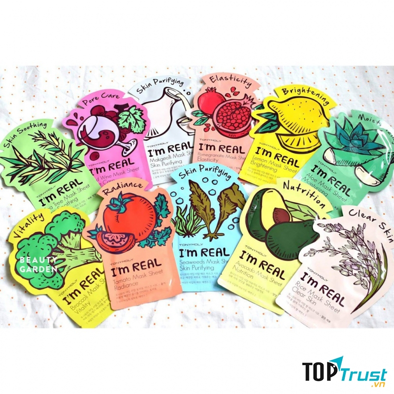 Mặt Nạ Miếng Tony Moly I’m Real Mask Sheet