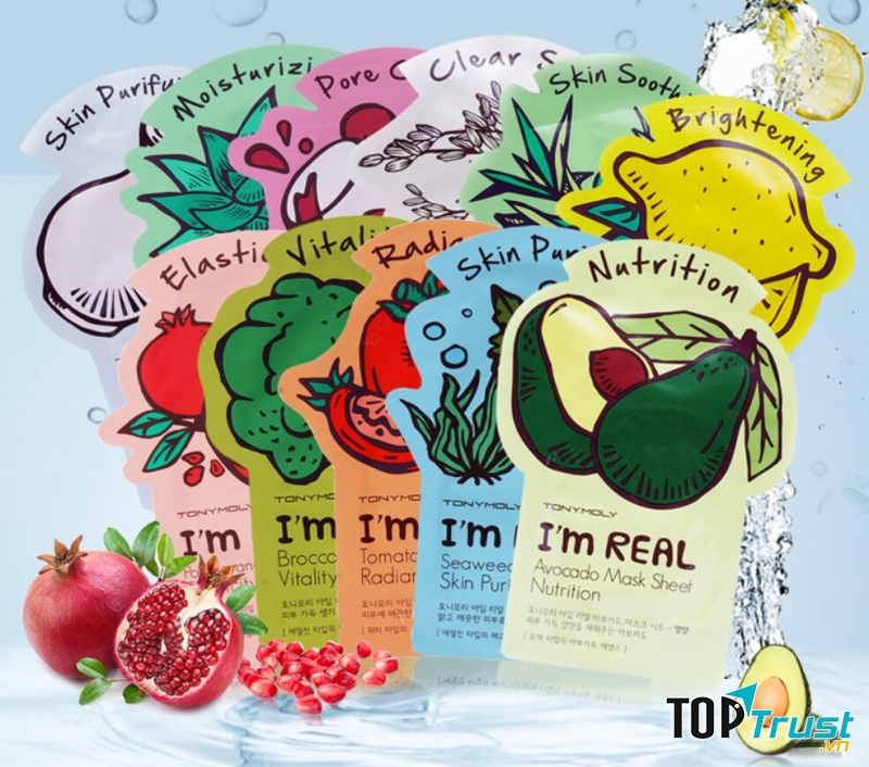 Mặt Nạ Miếng Tony Moly I’m Real Mask Sheet