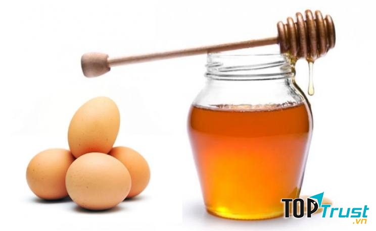 Mặt nạ trứng gà, mật ong