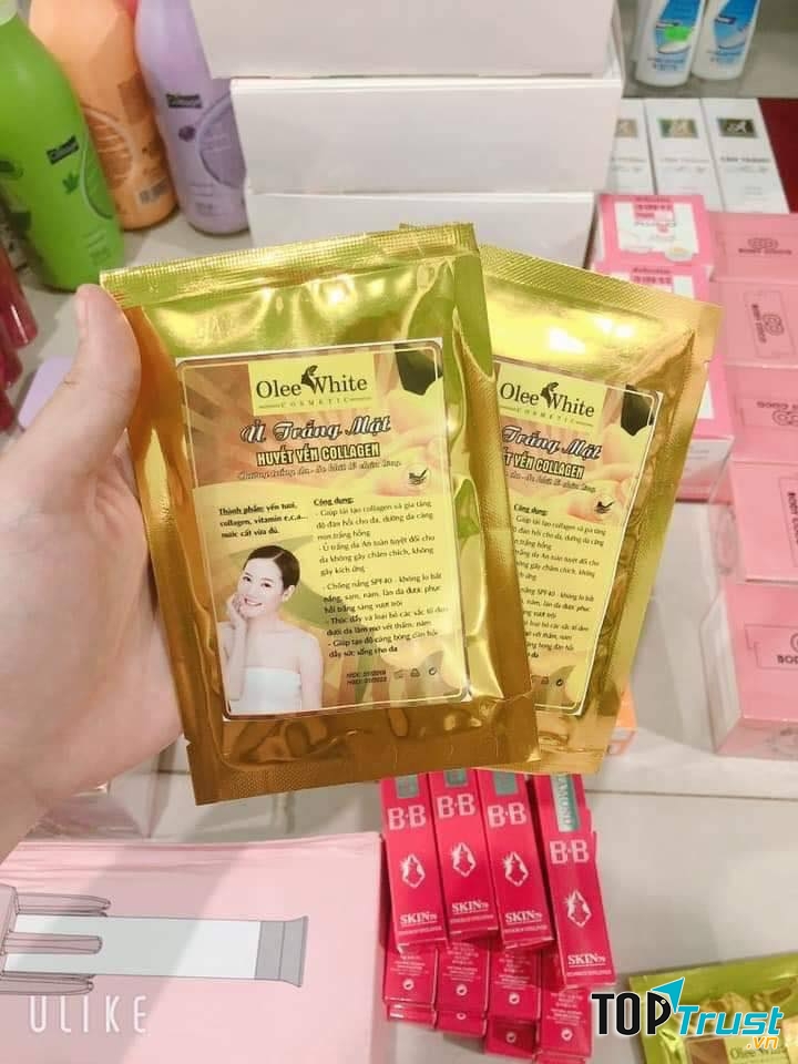 Mặt nạ ủ trắng huyết yến Olee White