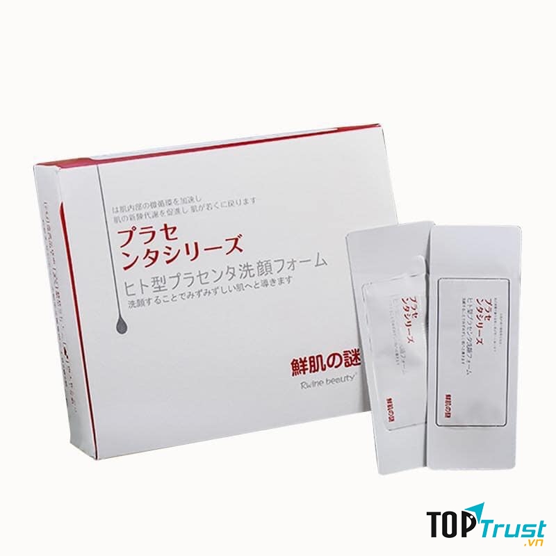 Mặt nạ ủ trắng nhau thai người của Nhật Bản