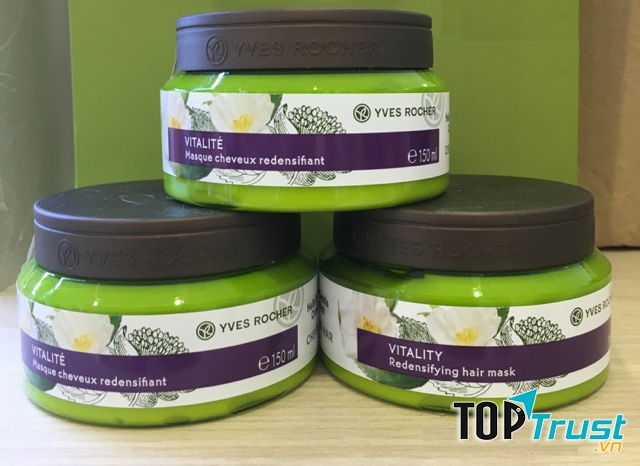 Mặt Nạ Ủ Yves Rocher Tăng Cường Sức Sống Cho Tóc 150ml Anti Age Redensifying Mask