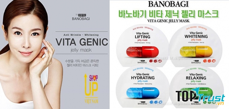 Mặt nạ Vita Genic Jelly Mask Banobagi được phái đẹp rất ưa chuộng