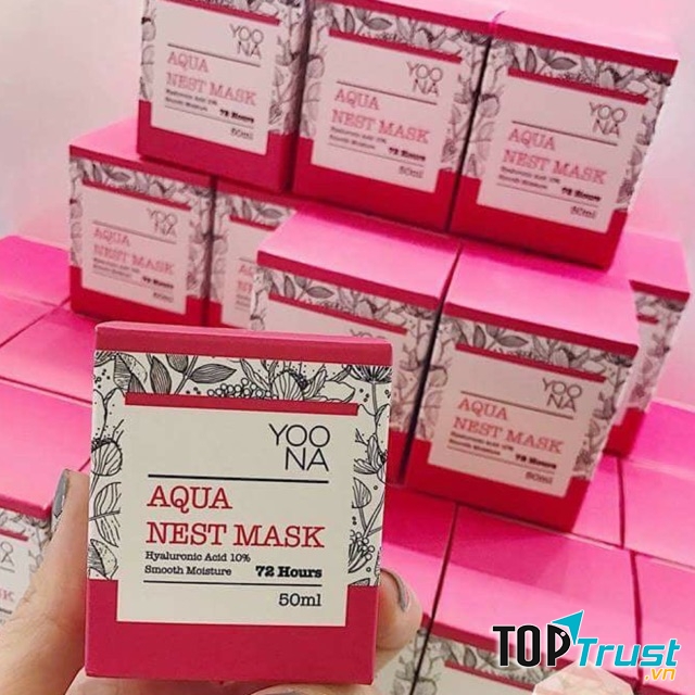 Mặt nạ yến tươi Yoona Aqua nest mask Genie