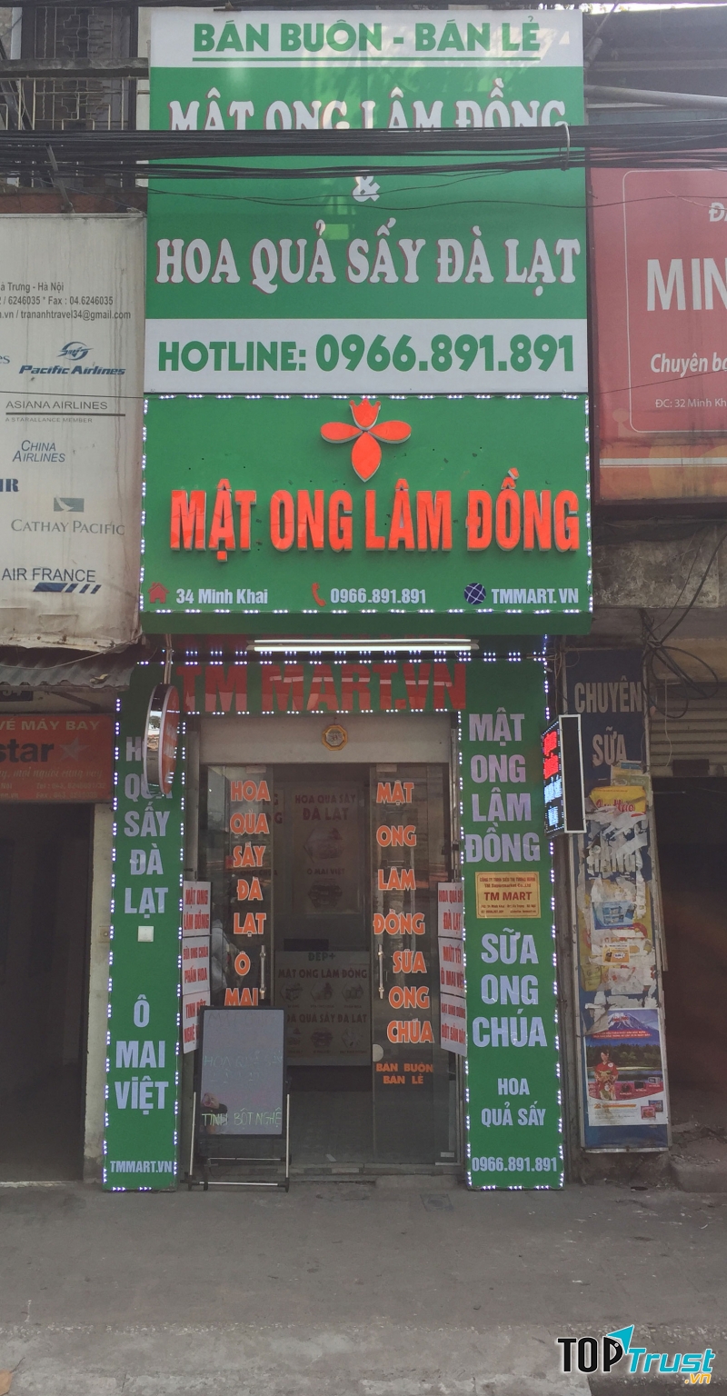 Cửa hàng mật ong TM Mart