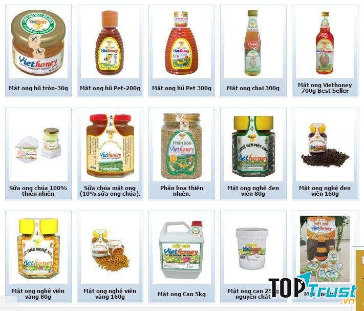Sản phẩm của Viethoney