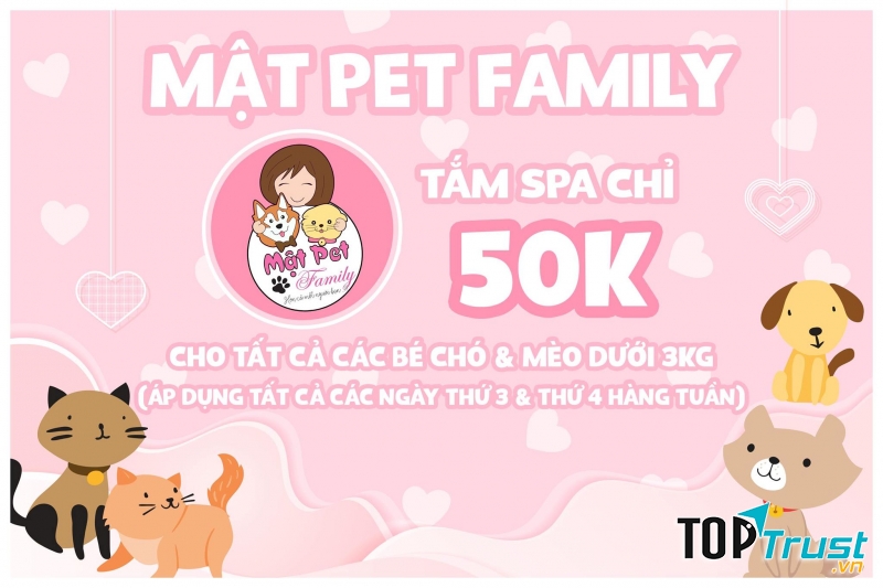 Mật Pet Family - Spa & Pet Shop