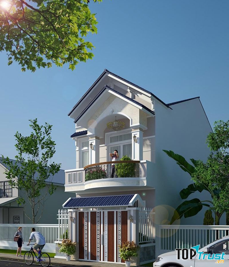 Nhà mái Thái diện tích nhỏ