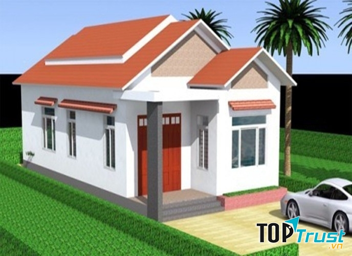 Mẫu nhà cấp 4 số 1 loại 1