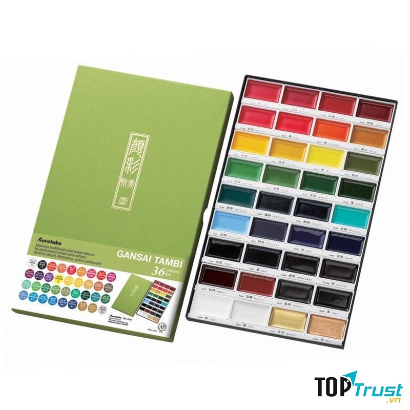 Màu nước Gansai Tampi