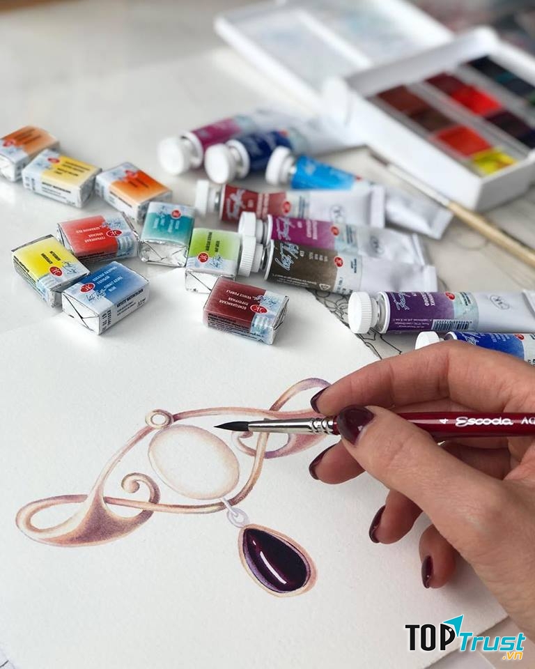 Màu nước hạng họa sĩ White Nights