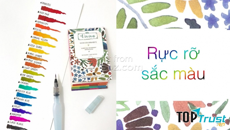 Màu nước Viviva Colorsheets