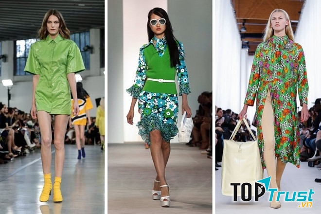 Xu hướng màu nổi bật của năm nay