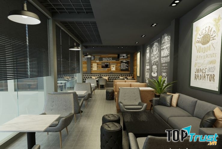 Chọn màu sắc nội thất sao cho hợp với tuổi, với mệnh của chủ cửa hàng