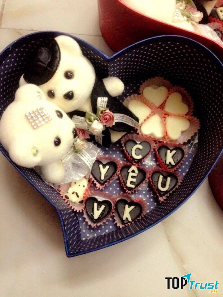 Mẫu socola Ck yêu VK
