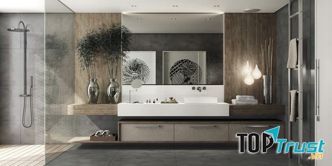 Mẫu thiết kế nhà tắm đẹp, hiện đại