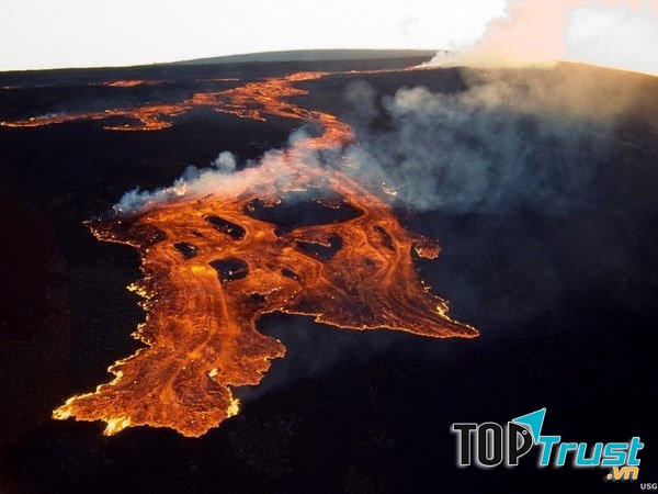 Hình ảnh núi lửa Mauna Loa