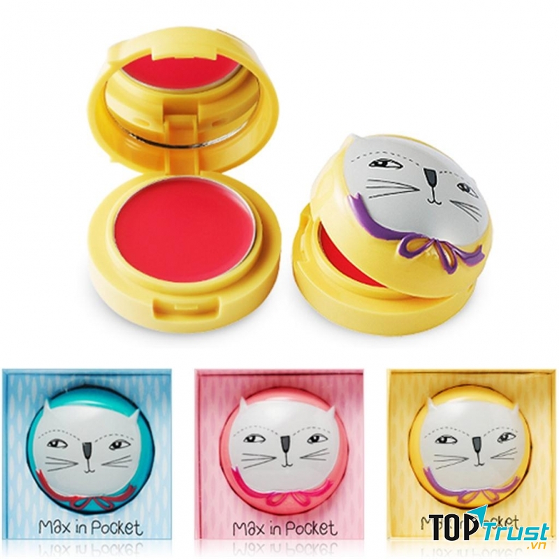 3 packaging đáng yêu của Max in Pocket Lip Balm ( nguồn internet)