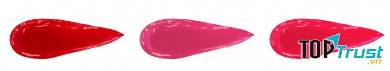 Swatch 3 màu son của Max in Pocket theo thứ tự #1, #2, #3 ( nguồn internet)