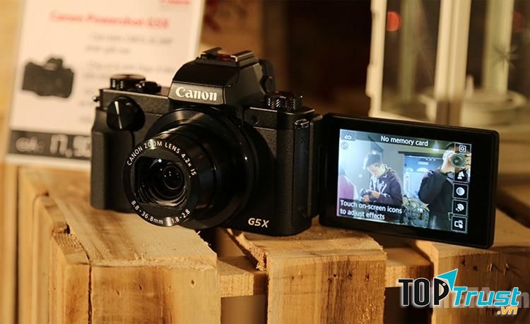 ﻿Máy ảnh Canon Powershot G5X: