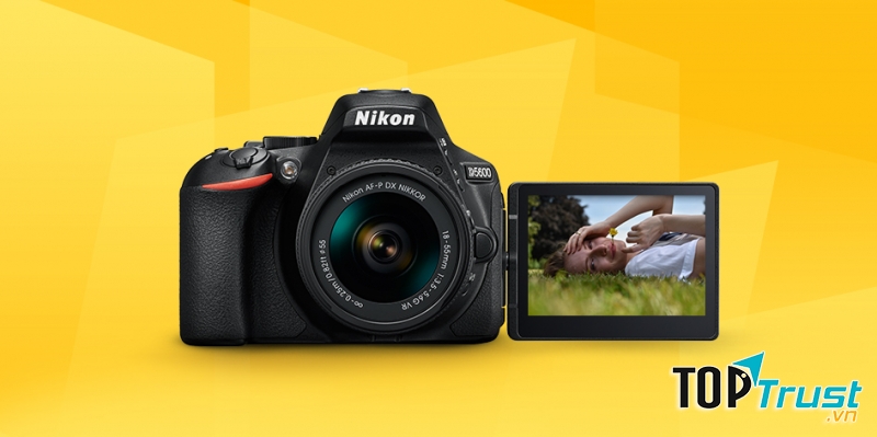 Máy ảnh NIKON D5600 KIT AF-P 18-55 VR (Hàng nhập khẩu)