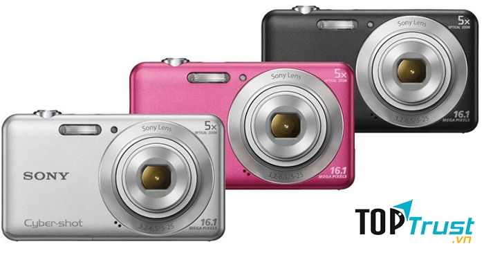 Máy ảnh Sony Cyber Shot DSC-W670 có nhiều màu sắc cho bạn lựa chọn