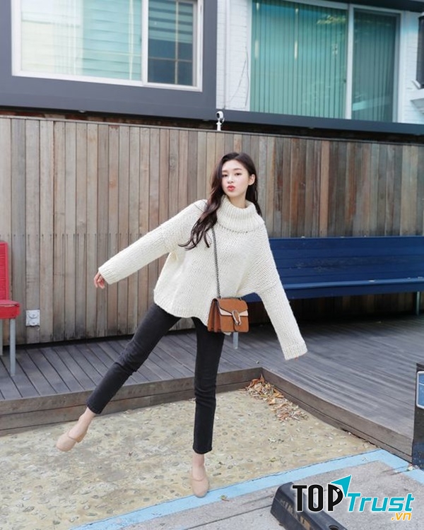 Áo len đầu mùa luôn được shop cập nhật đúng xu hướng