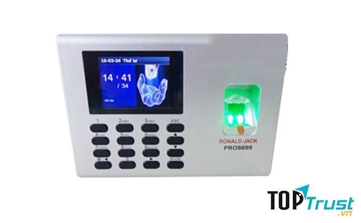 Máy chấm công vân tay Ronald Jack Pro8899