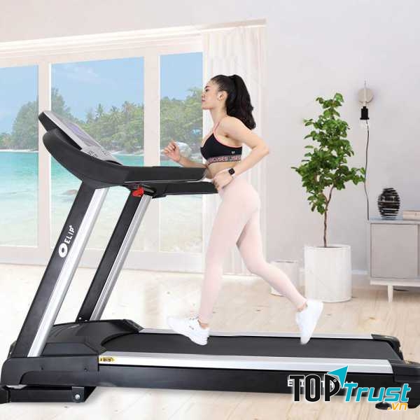 Máy chạy bộ điện Elip Athena đơn năng