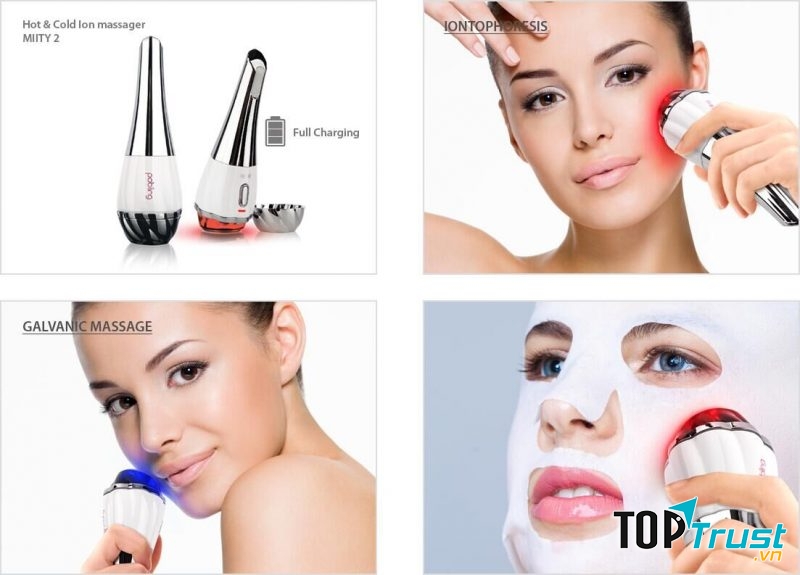 Máy điện di cầm tay nóng lạnh Pobling MIITY 2