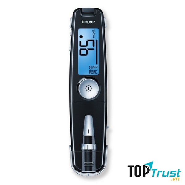 Máy đo đường huyết Beurer GL50, sản phẩm đồng hành cùng bệnh nhân tiểu đường.