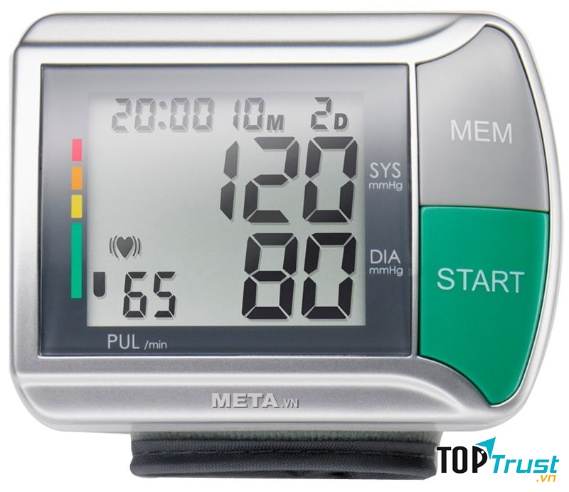 Máy đo huyết áp cổ tay Medisana HGN - Loại máy đo huyết áp tốt bạn nên mua nhất